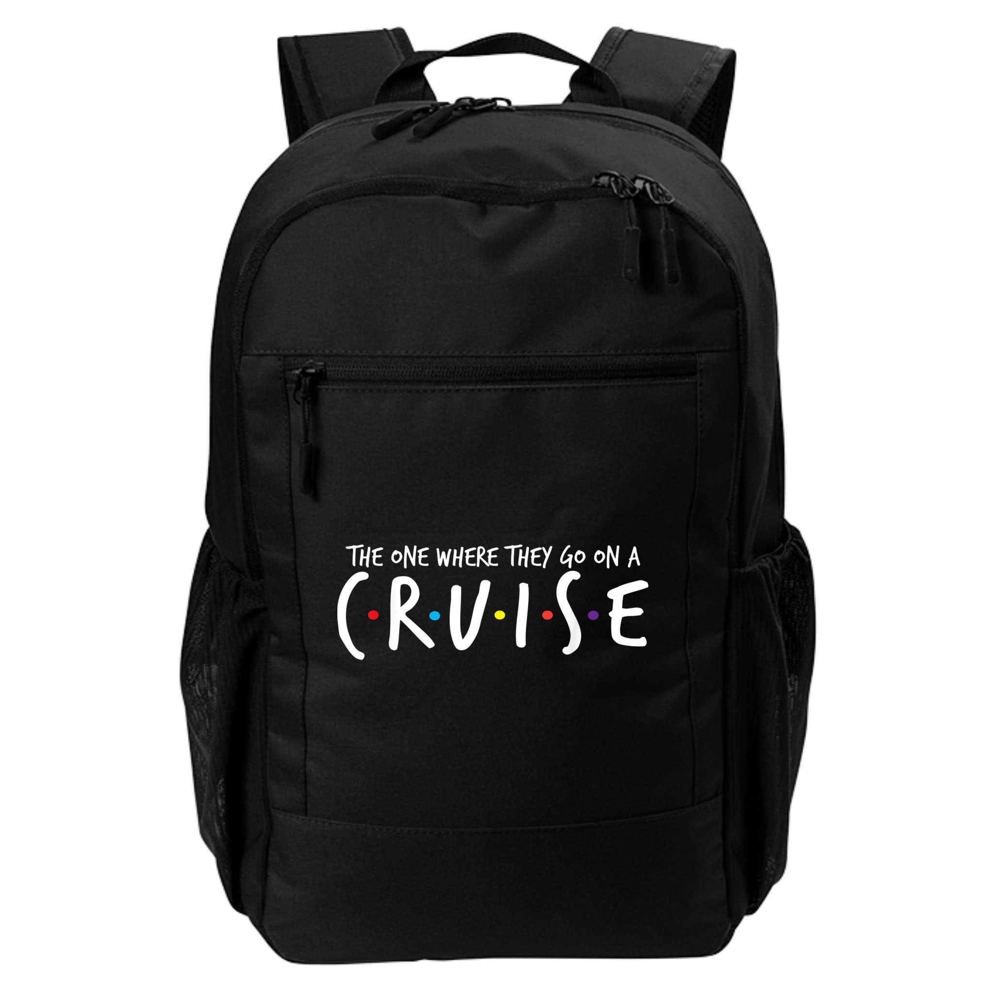The One Where They Go On A Cruise-Family Cruise Vacation Backpack
