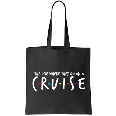 The One Where They Go On A Cruise-Family Cruise Vacation Bag