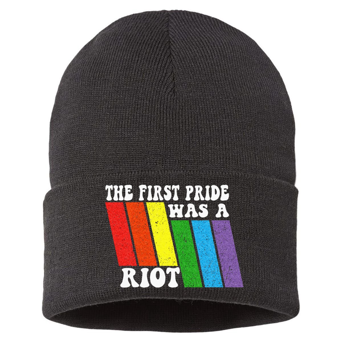 The One Where I Teach 4th Grade Teacher Sustainable Knit Beanie
