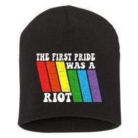 The One Where I Teach 4th Grade Teacher Short Acrylic Beanie