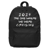 The One Where We Were Cruising 2024 16 in Basic Backpack