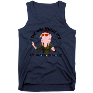 The One Where Its Thanksgiving Friends Monica Turkey Head Tank Top