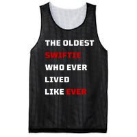 The Oldest Who Ever Lived Like Ever Mesh Reversible Basketball Jersey Tank