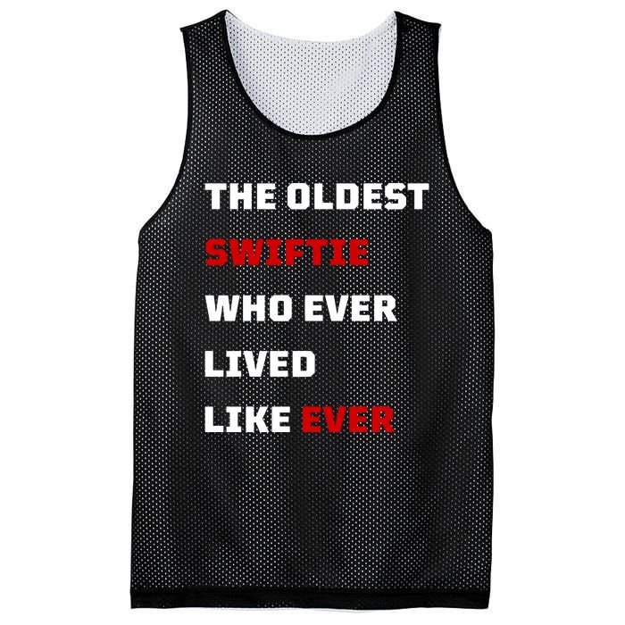 The Oldest Who Ever Lived Like Ever Mesh Reversible Basketball Jersey Tank