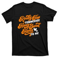 Tennessee Orange White Rocky Tn Home Sweet Home Top Retro T-Shirt