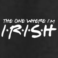 The One Where Im Irish Funny St Patricks Day 7 Panel Mesh Trucker Snapback Hat