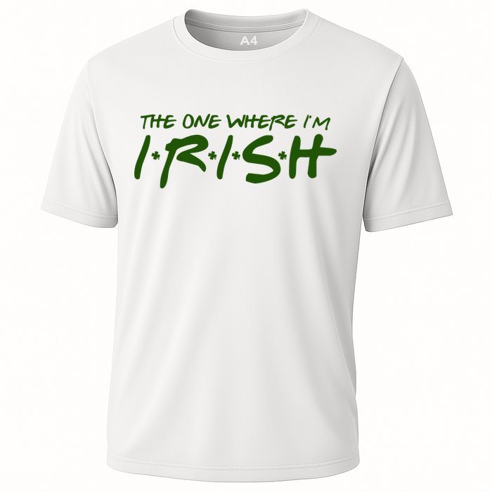 The One Where Im Irish Funny St Patricks Day Performance Shirt
