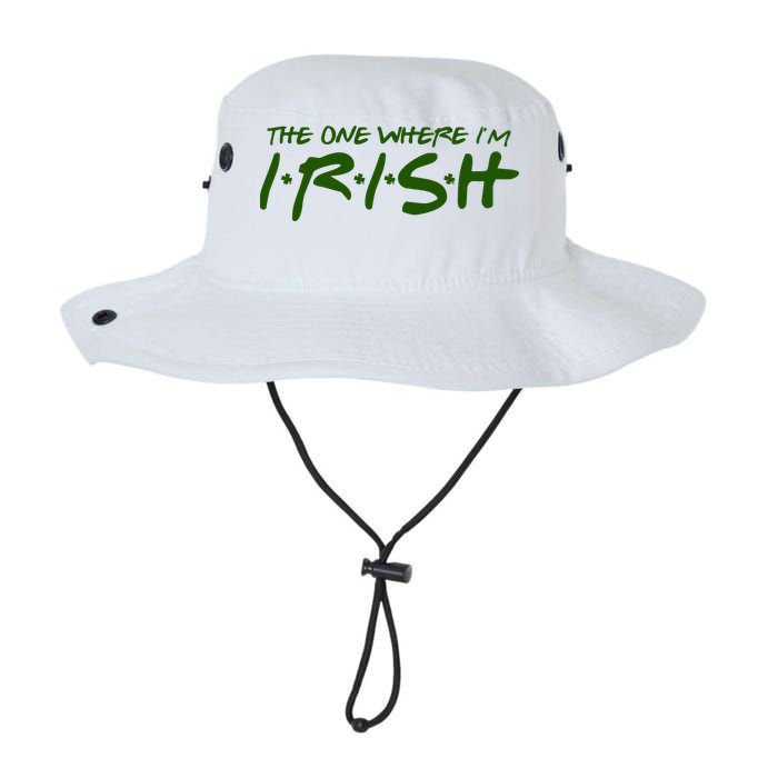 The One Where Im Irish Funny St Patricks Day Bucket Hat