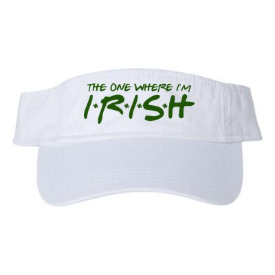 The One Where Im Irish Funny St Patricks Day Visor