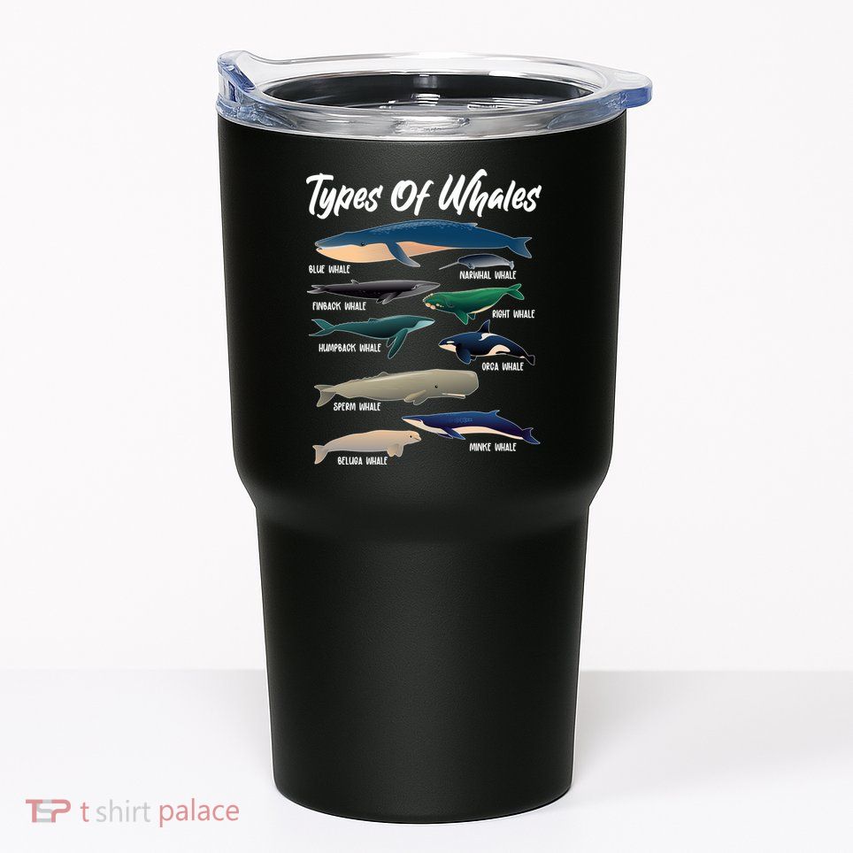Types Of Whales Tumbler