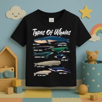 Types Of Whales Toddler T-Shirt