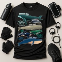 Types Of Whales Save The Whales Performance Shirt