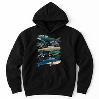 Types Of Whales Save The Whales Hoodie