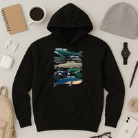 Types Of Whales Save The Whales Hoodie