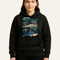 Types Of Whales Save The Whales Hoodie