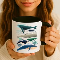 Types Of Whales Save The Whales Mug