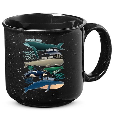 Types Of Whales Save The Whales 15oz Campfire Ceramic Mug