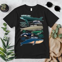 Types Of Whales Save The Whales Premium T-Shirt