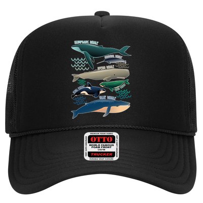 Types Of Whales Save The Whales Trucker Hat