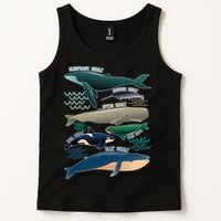 Types Of Whales Save The Whales Tank Top