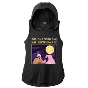 The One With The Halloween Party Bunny Friends Costume Ladies PosiCharge Tri-Blend Wicking Draft Hoodie Tank