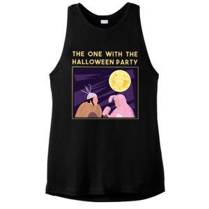 The One With The Halloween Party Bunny Friends Costume Ladies PosiCharge Tri-Blend Wicking Tank