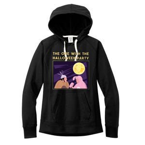 The One With The Halloween Party Bunny Friends Costume Women's Fleece Hoodie