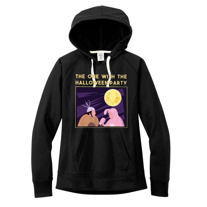 The One With The Halloween Party Bunny Friends Costume Women's Fleece Hoodie