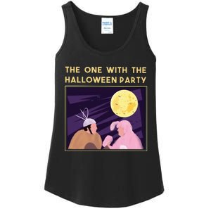 The One With The Halloween Party Bunny Friends Costume Ladies Essential Tank