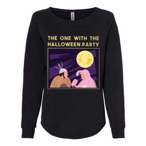 The One With The Halloween Party Bunny Friends Costume Womens California Wash Sweatshirt