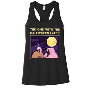 The One With The Halloween Party Bunny Friends Costume Women's Racerback Tank