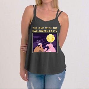 The One With The Halloween Party Bunny Friends Costume Women's Strappy Tank