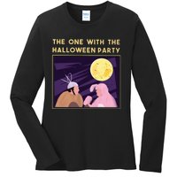 The One With The Halloween Party Bunny Friends Costume Ladies Long Sleeve Shirt