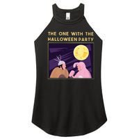 The One With The Halloween Party Bunny Friends Costume Women's Perfect Tri Rocker Tank