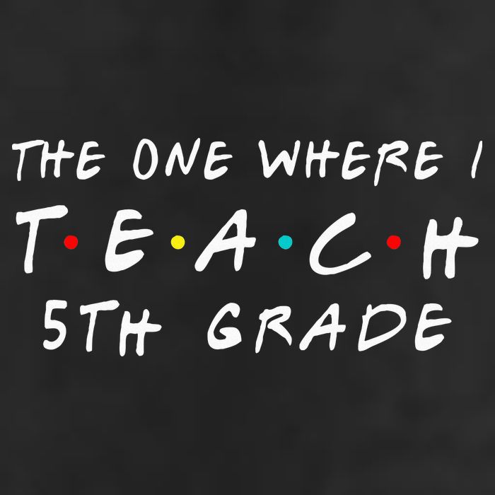 The one where I teach 5th Grade Teacher Microfiber Hand Towel