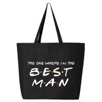 The One Where Im The Best Man Funny Best Man Wedding 25L Jumbo Tote
