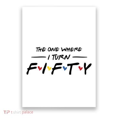 The One Where I Turn Fifty Poster