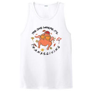 The One Where Its Thanksgiving Friends Turkey PosiCharge Competitor Tank