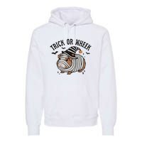 Trick Or Wheek Halloween Guinea Pig Premium Hoodie