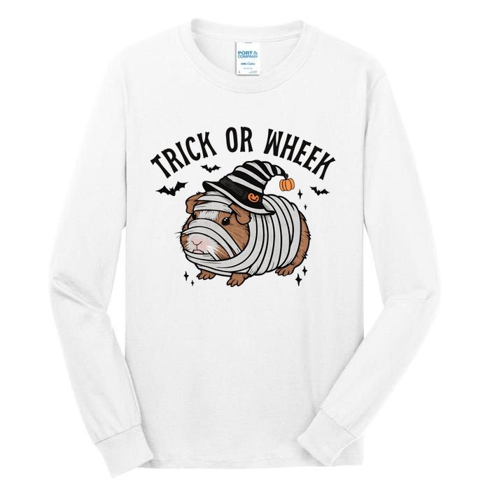 Trick Or Wheek Halloween Guinea Pig Tall Long Sleeve T-Shirt