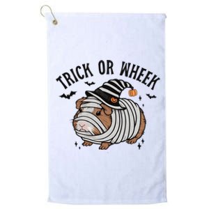 Trick Or Wheek Halloween Guinea Pig Platinum Collection Golf Towel