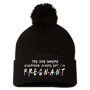 The One Where Everyone Finds Out I'm Pregnant Pom Pom 12in Knit Beanie