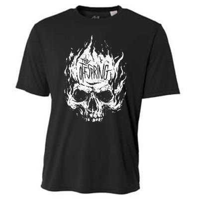 The Offspring White Skull Logo Cooling Performance Crew T-Shirt