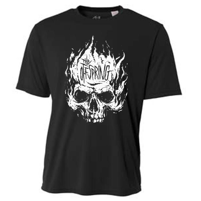 The Offspring White Skull Logo Cooling Performance Crew T-Shirt