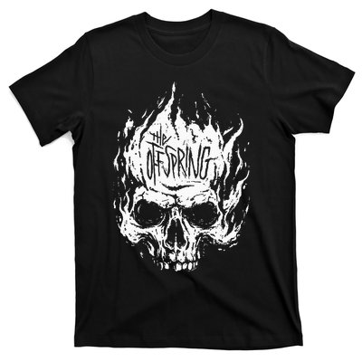 The Offspring White Skull Logo T-Shirt