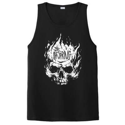 The Offspring White Skull Logo PosiCharge Competitor Tank