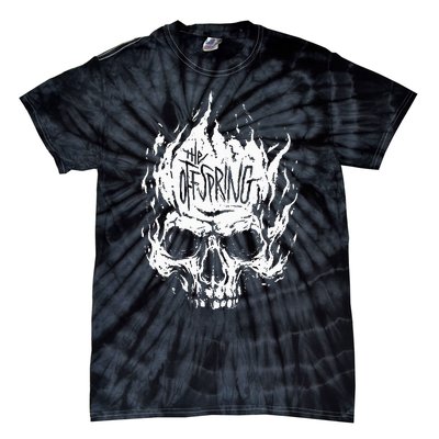 The Offspring White Skull Logo Tie-Dye T-Shirt