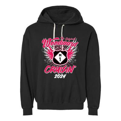 The Original Woodward Ave M1 Cruisin Wings Garment-Dyed Fleece Hoodie