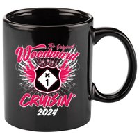 The Original Woodward Ave M1 Cruisin Wings 11oz C Handle Ceramic Mug