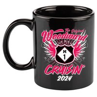 The Original Woodward Ave M1 Cruisin Wings 11oz C Handle Ceramic Mug